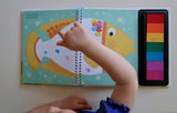 "Fingerprint Activities Under the Sea" Activity Book