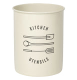 Even an Ivory Utensil Crock also says 'kitchen utensils'