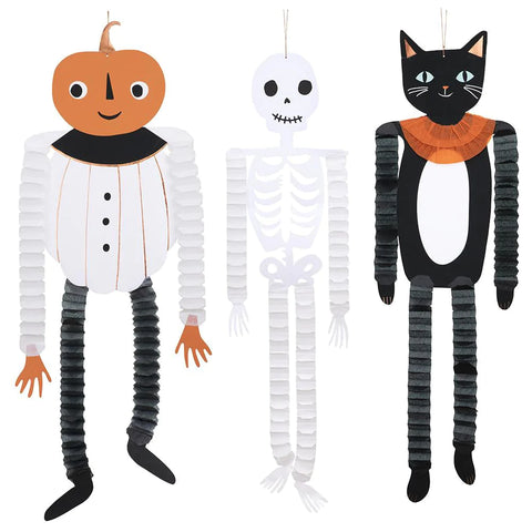 HALLOWEEN - Vintage Halloween Honeycomb Decorations