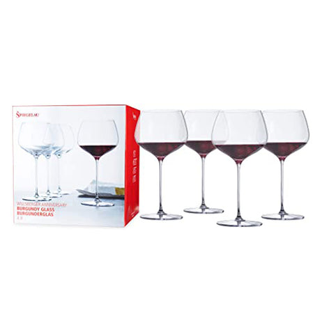 Wine Glasses, Spiegelau Willsberger "Burgundy" Case of 4