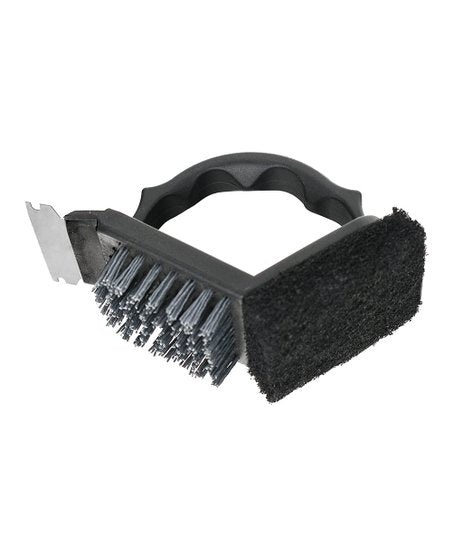 Safe Grill Brush With Scraper